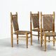 set of 3 sidechairs / dining chairs
