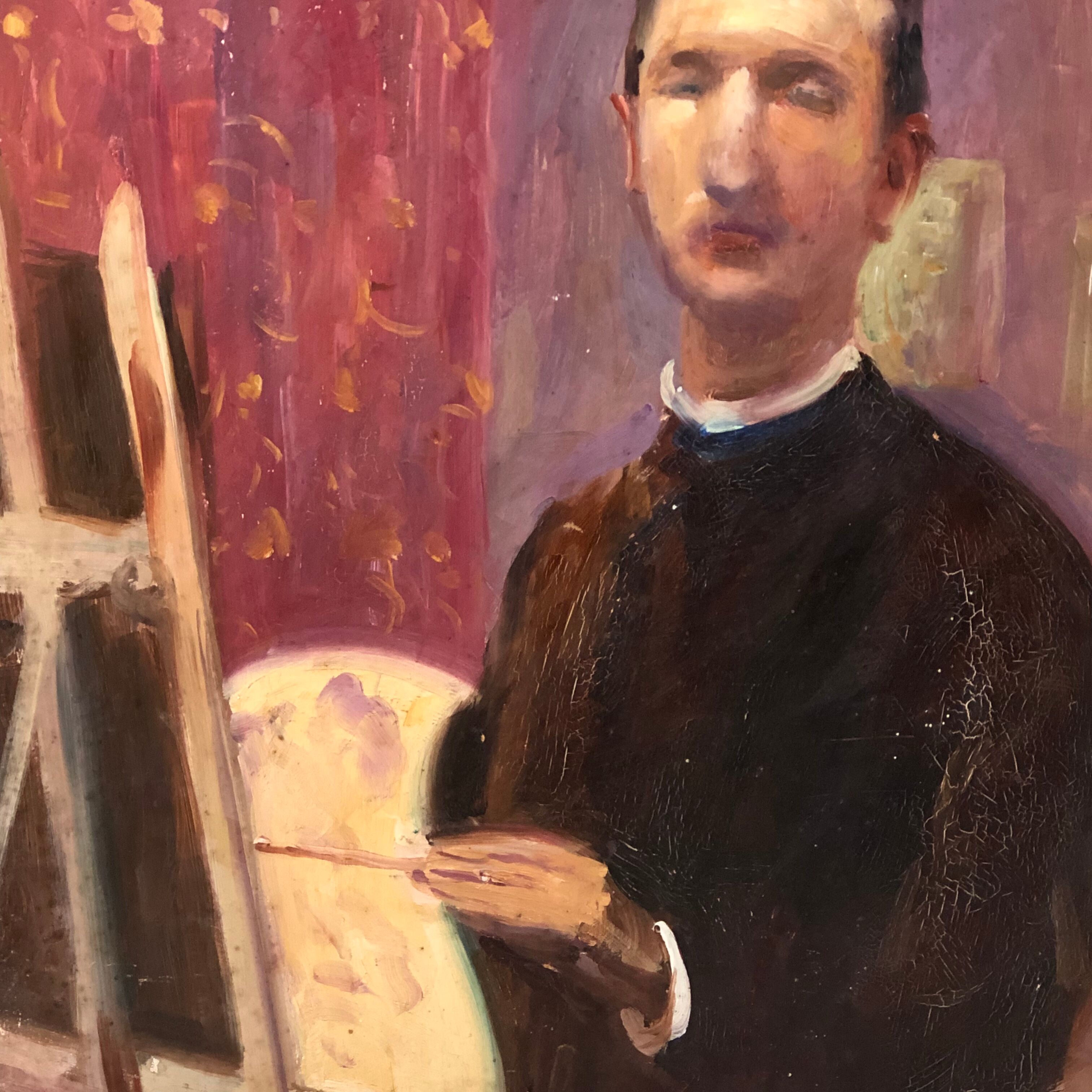 Auto-portrait d'un artiste peintre