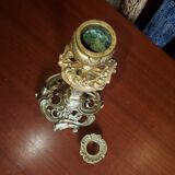 Bougeoir en bronze d'or