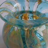 Small molino blown glass vase