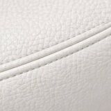 High-end white leather sofa