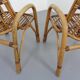 Set of Italian Bamboo Armchairs, 1970s