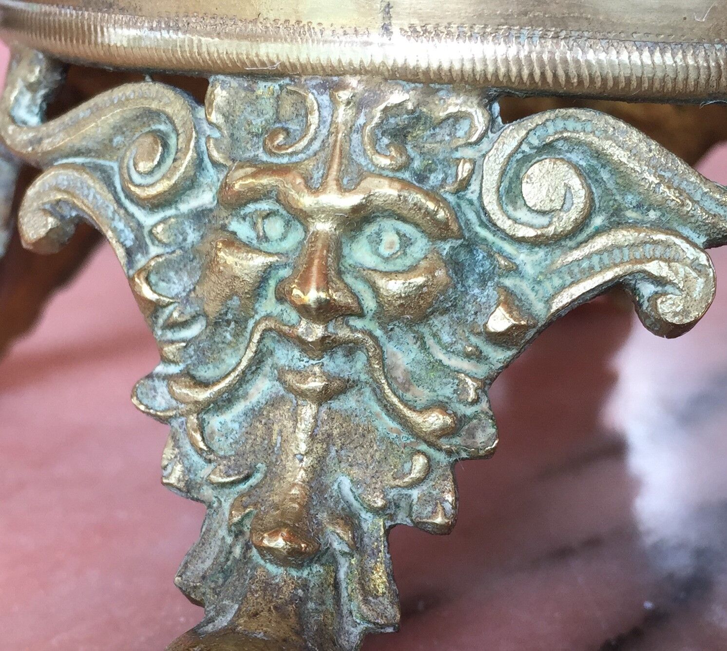 Patent Reform Lamp Rund Brenner, Art Nouveau, 1900, origin Germany