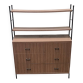 Vintage free standing shelving unit