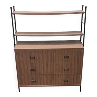 Vintage free standing shelving unit