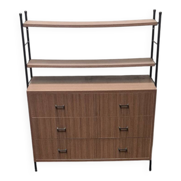 Vintage free standing shelving unit