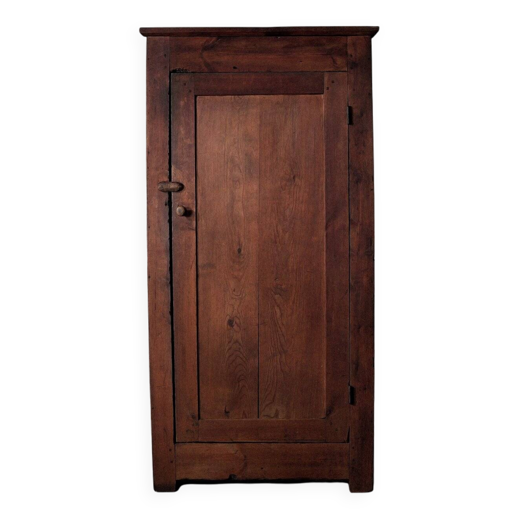Single-door cabinet, folk art, Auvergne, 1900