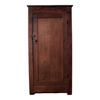 Single-door cabinet, folk art, Auvergne, 1900