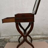 SMALL LADY'S MAHOGANY DRESSING TABLE, 19TH CENTURY RESTORATION STYLE