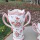 Porcelain vase and planter set