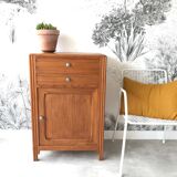 Solid wood sideboard 60's