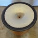 Coffee table round double-sided tray and tulip foot 70s
