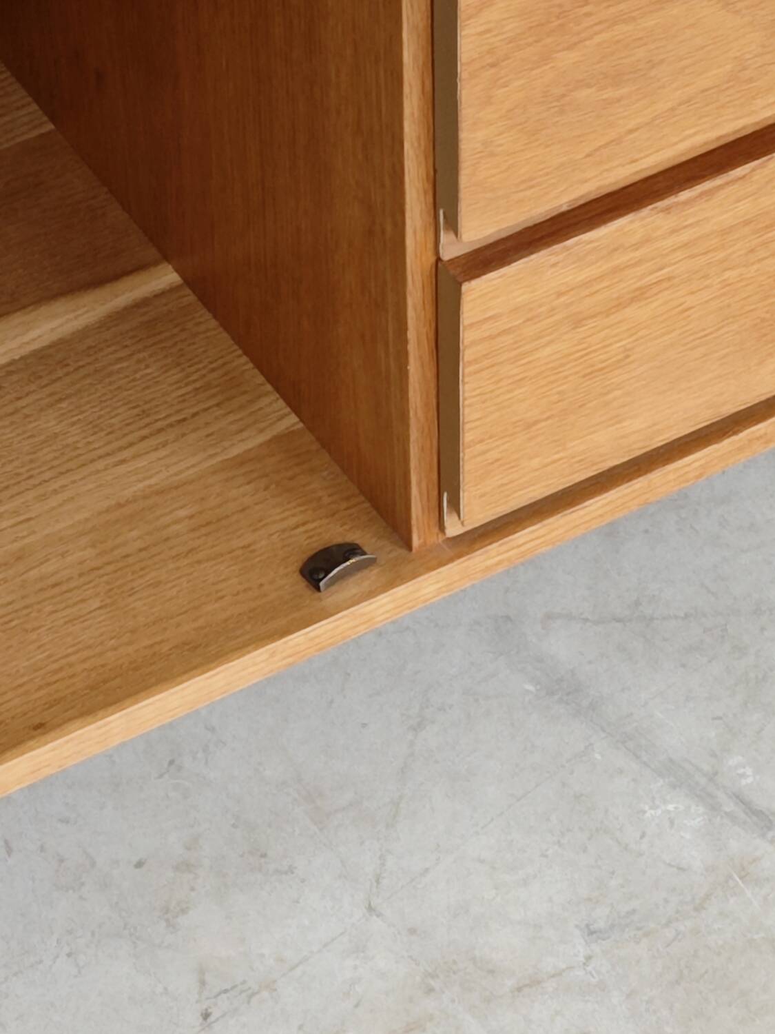 U-458 oak sideboard by Jiri Jiroutek for Interier Praha 1960