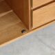 U-458 oak sideboard by Jiri Jiroutek for Interier Praha 1960