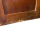 Vintage wooden cabinet / roller shutter cupboard / shelf