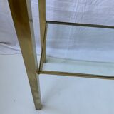 Brass console
