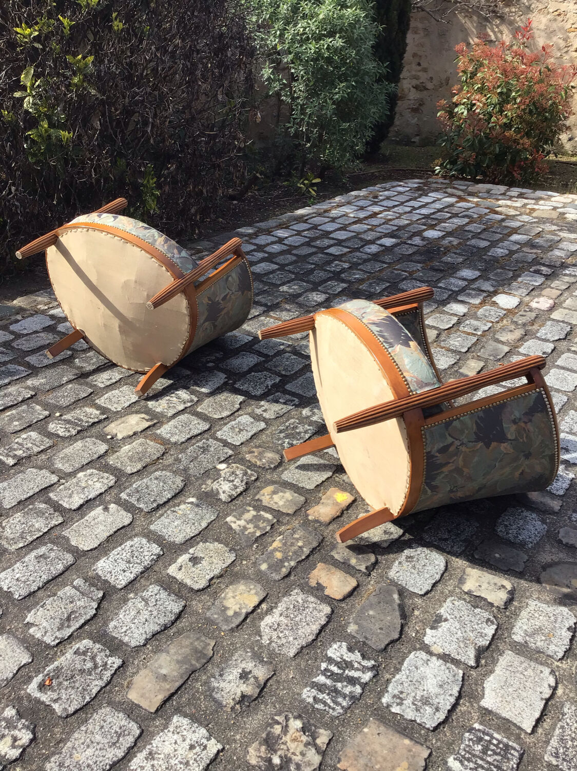 Pair of armchairs