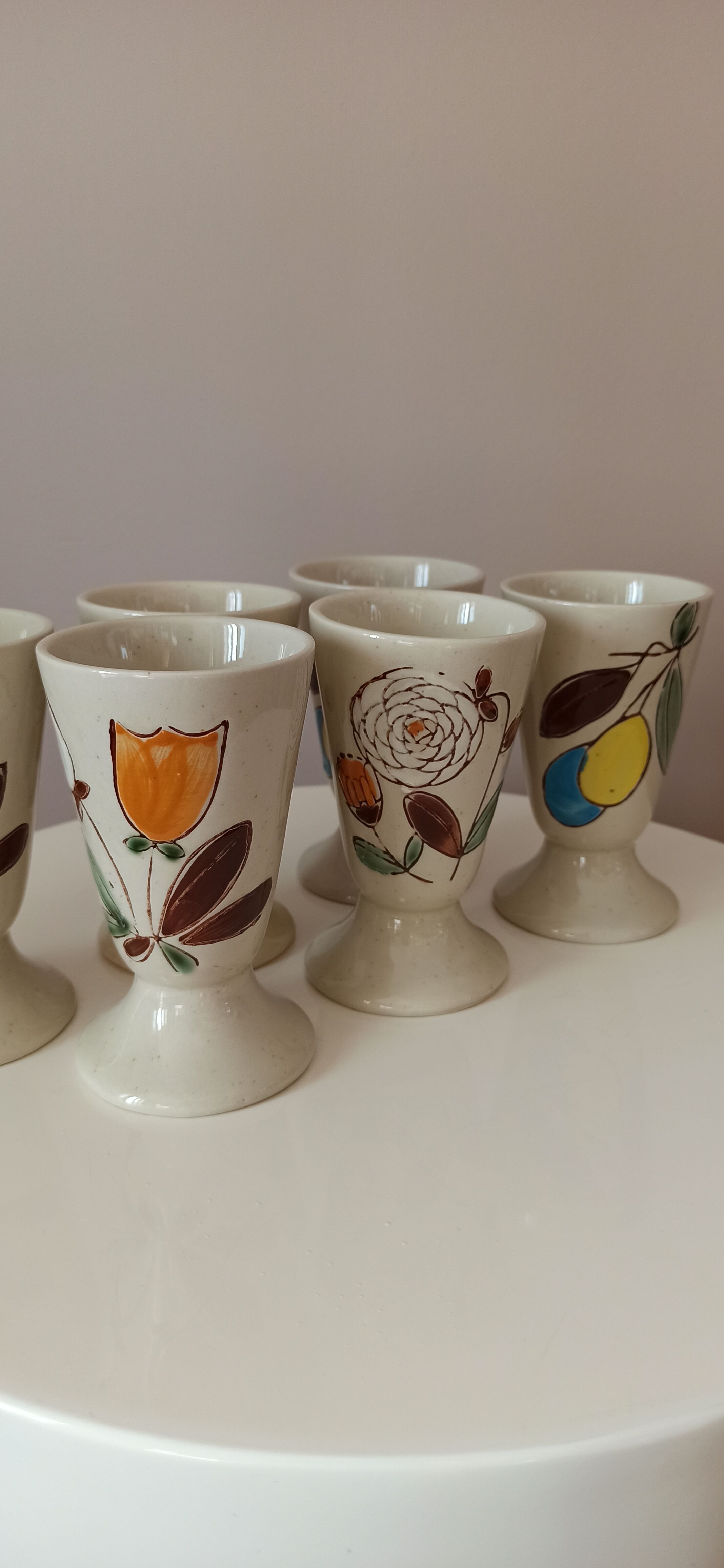 Mazagrans en grès vintage