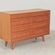 Commode U 453 bois par Jiri Jiroutek pour Interier Praha 1960