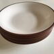 Set 6 plates enamelled earth cap Siena from KMK 1965