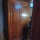 Armoire Louis Philippe  en  noyer deux portes deux tiroirs