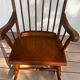 1960 solid wood rocking chair