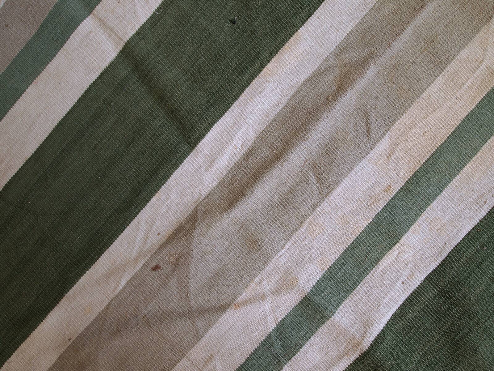 Kilim antique fait main Dhurri indien 167cm x 238cm (1930s)