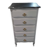 Vintage chiffonier revamped