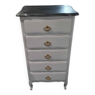 Vintage chiffonier revamped