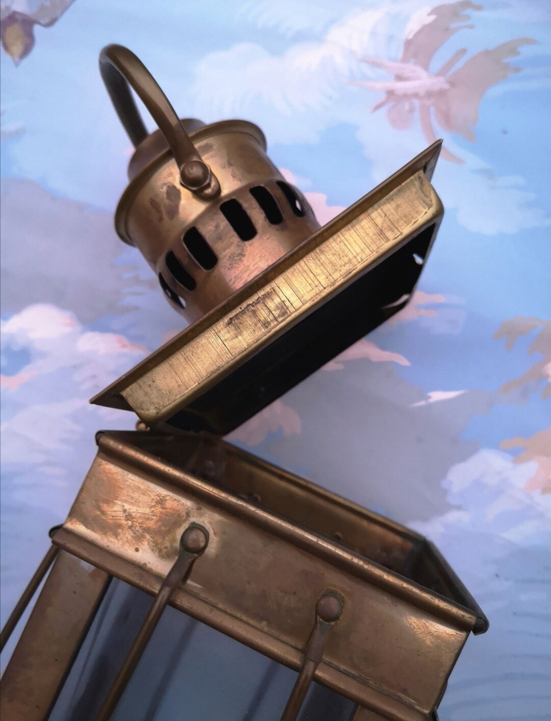 Sea lantern in brass