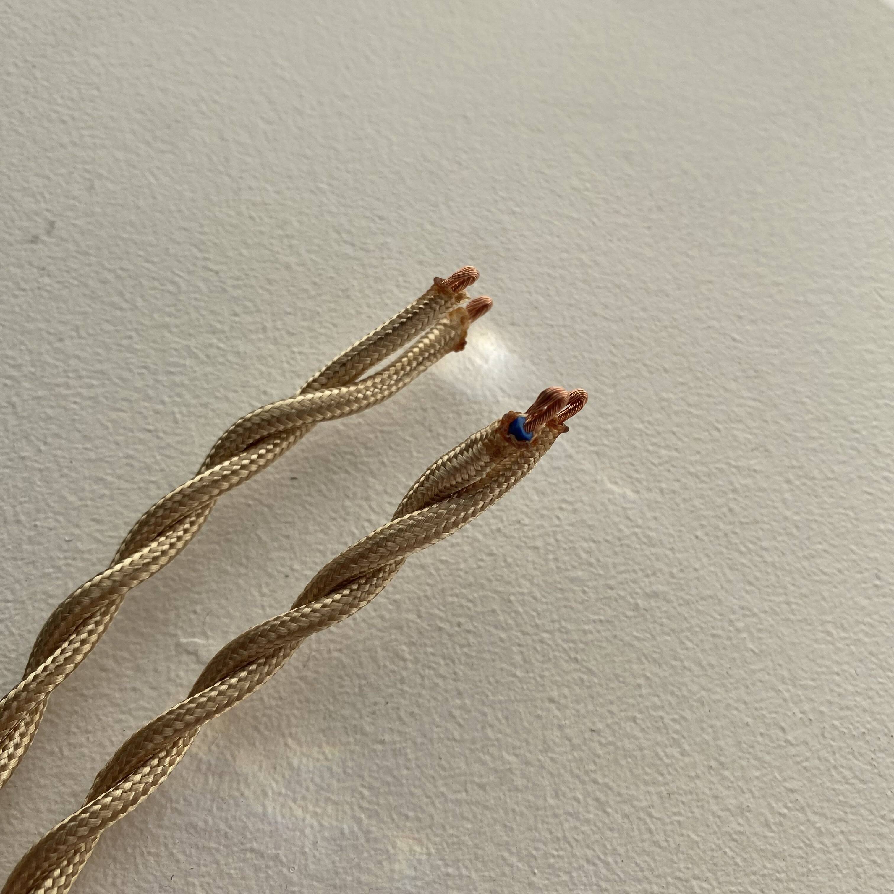 Pair of Art Deco pendant lights in molded pressed glass