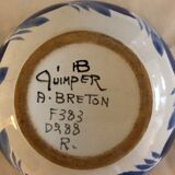 Quimper plates and bowl
