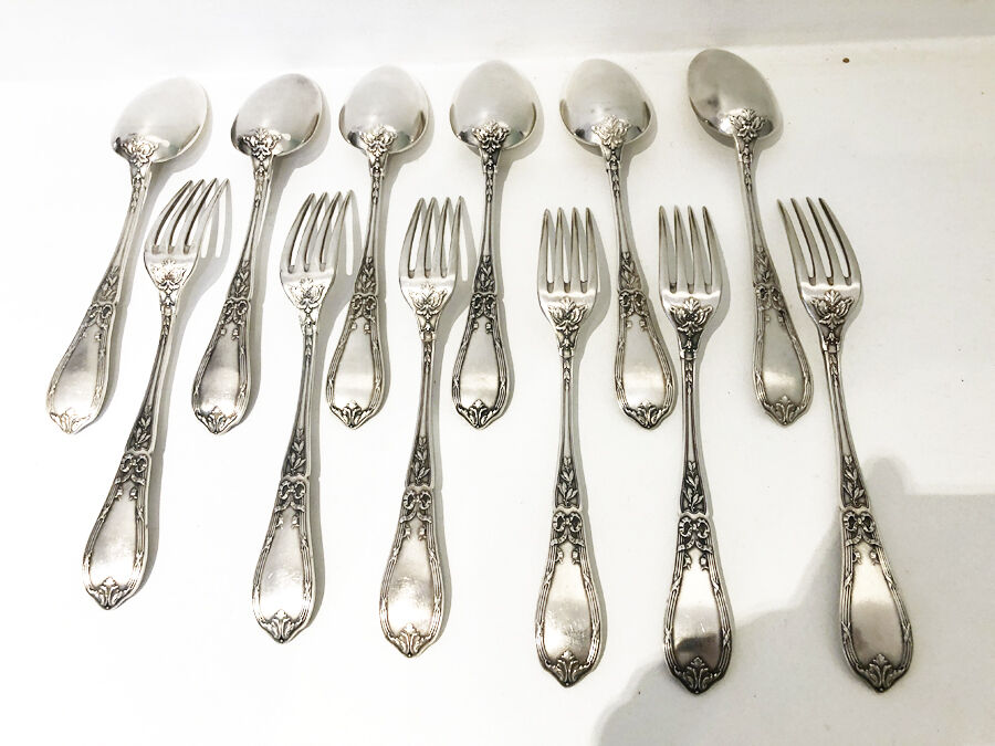 Ménagère décor knot, 1950