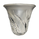 Lalique Vase with ferns