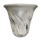 Lalique Vase with ferns