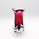 Organic Vase - Sommerso - Josef Hospodka - Bohemian Crystal - Circa