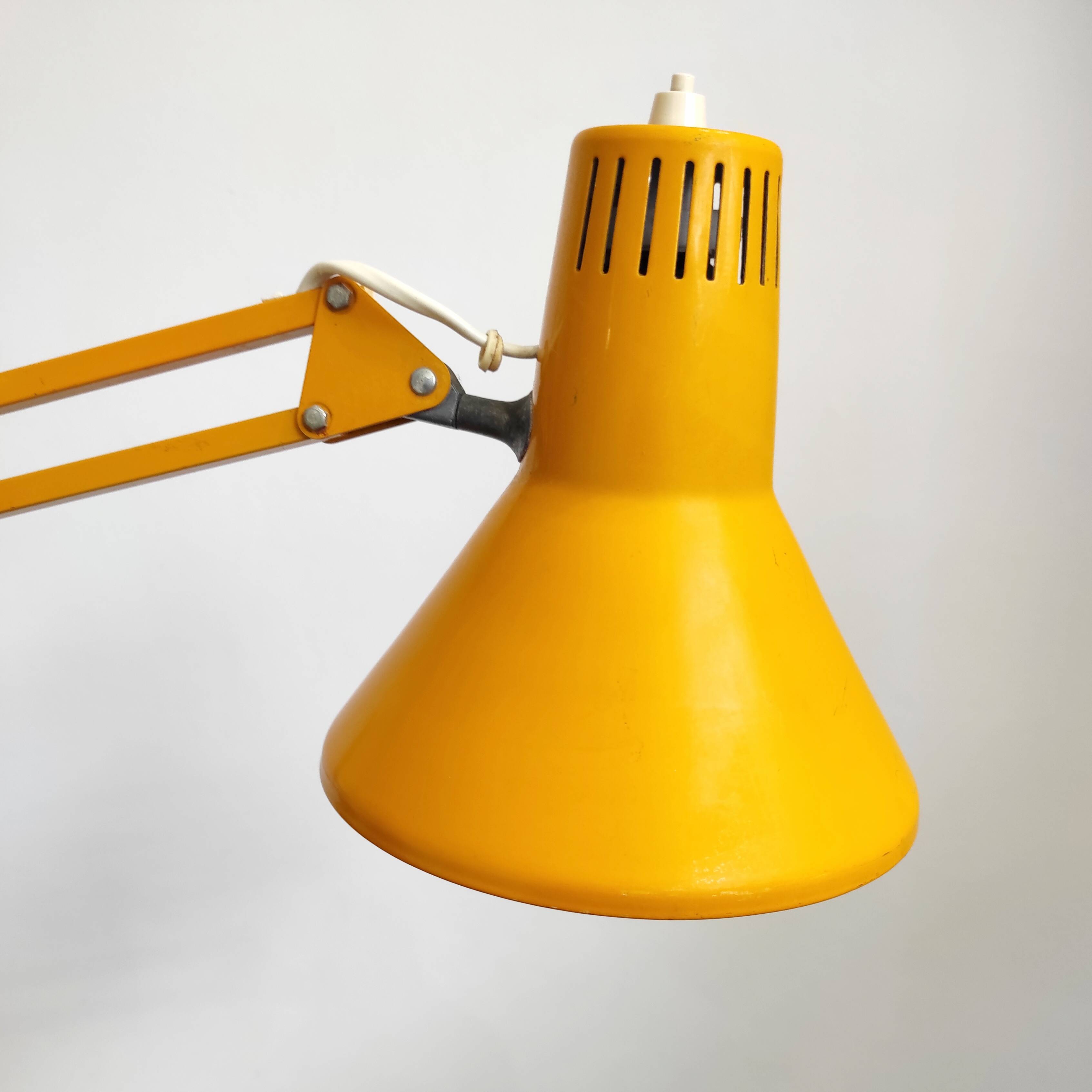 Yellow Twist Lamp, 1980