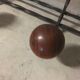 Patère 6 balls 60s