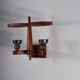 Wall lamp by Guillerme et Chambron for Votre Maison. 1960s (B)