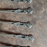 Set of 5 original metal forks