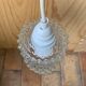 Vintage glass pendant lamp