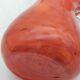 Blown glass vase.