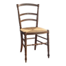 Chaise ancienne en bois mouluré