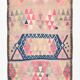3x12 Kilim Soft Multicolor Vintage Kilim Runner, Ethnic Long Rug, 90x350Cm