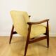 Light Yellow GFM63 Lounge Chair by J. Kedziorek, 1970s