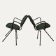 Pair of armchairs by Jacques Hitier I 1950s