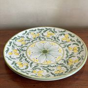 Plate, dish Falcone Cartagirone Italy lemon patterns