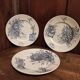 French vintage plate, R. Lafitte, Terre de Fer, Salins