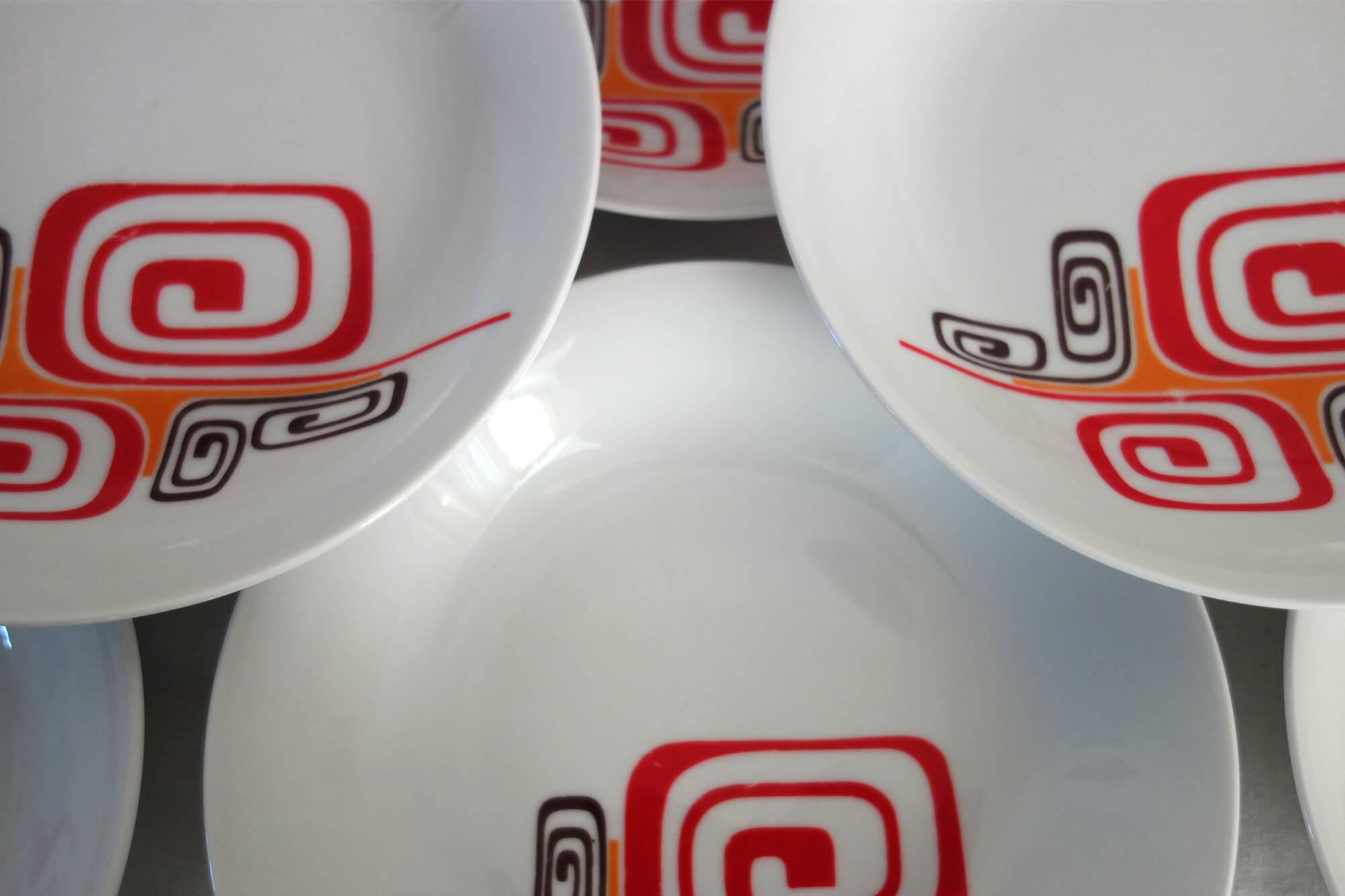 11 Winterling Marktleuthen Bavaria 70's soup plates