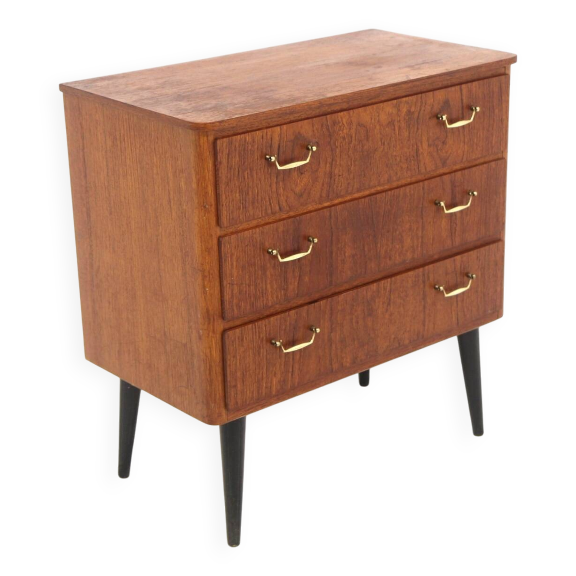 Scandinavian teak chest of drawers, Sweden, 1950